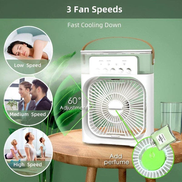 Mini USB Fan With Mist Water Spray Mini Cooler for Office Kitchen and Home