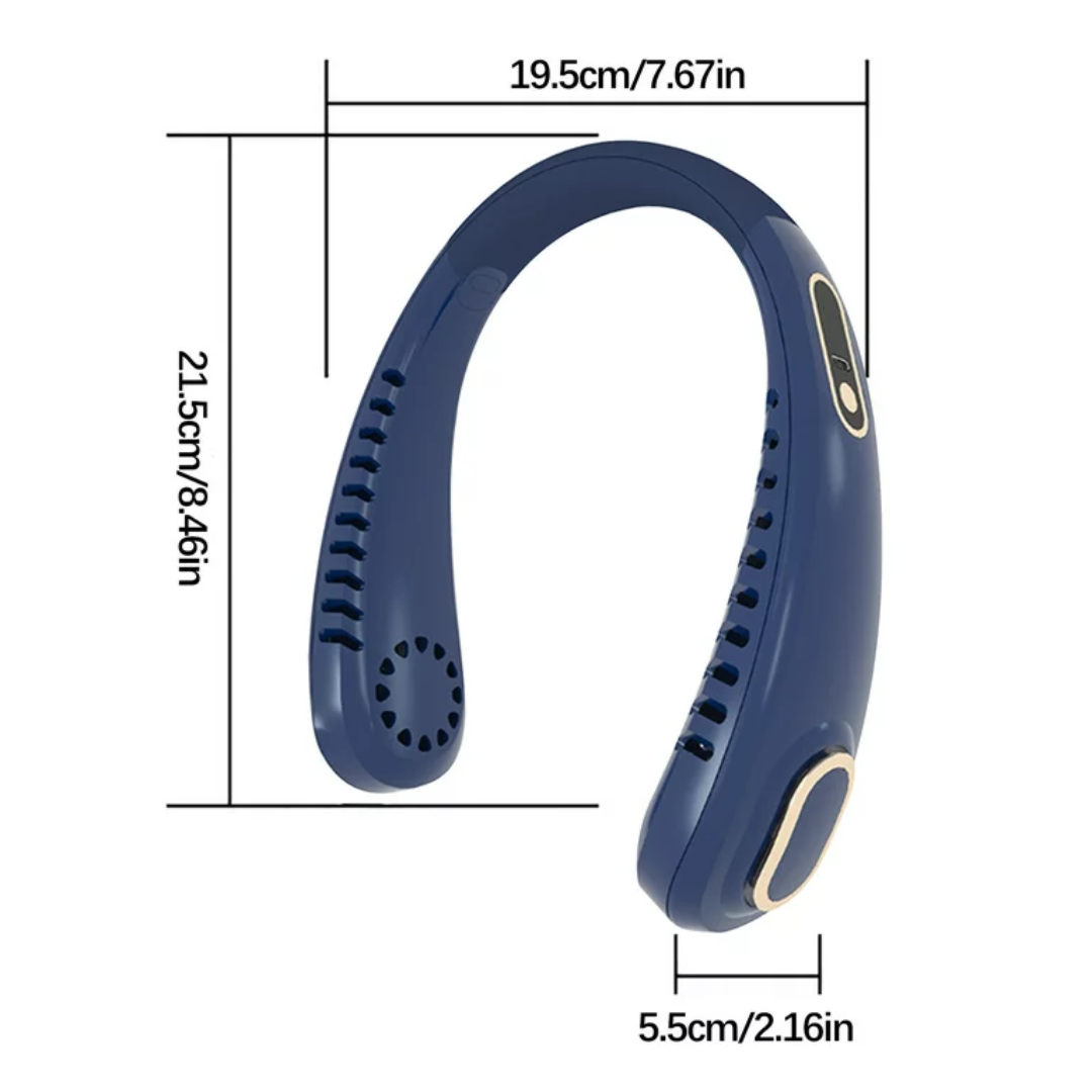Portable Bladeless Hanging Neck Fan