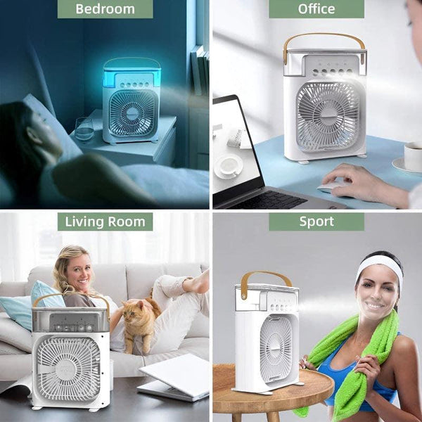 Mini USB Fan With Mist Water Spray Mini Cooler for Office Kitchen and Home