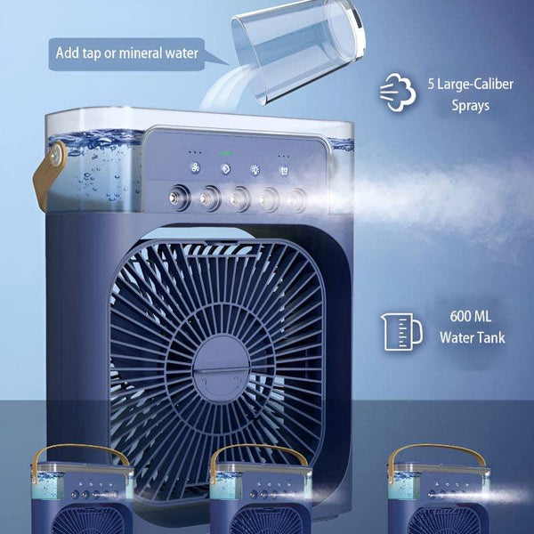 Mini USB Fan With Mist Water Spray Mini Cooler for Office Kitchen and Home
