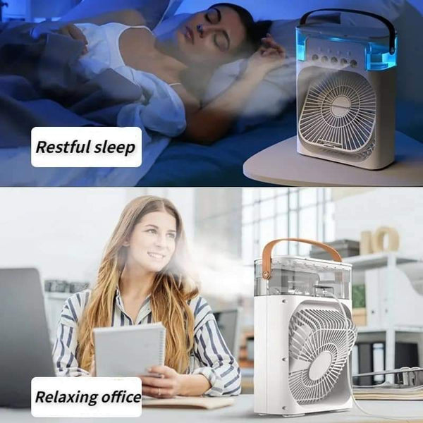 Mini USB Fan With Mist Water Spray Mini Cooler for Office Kitchen and Home