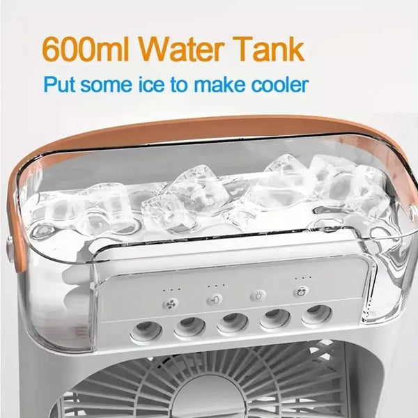Mini USB Fan With Mist Water Spray Mini Cooler for Office Kitchen and Home