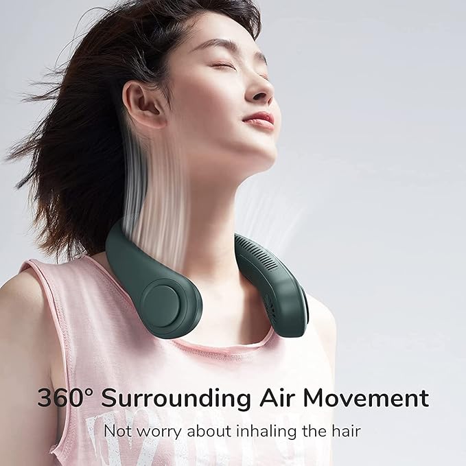 Portable Bladeless Hanging Neck Fan