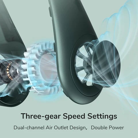 Portable Bladeless Hanging Neck Fan